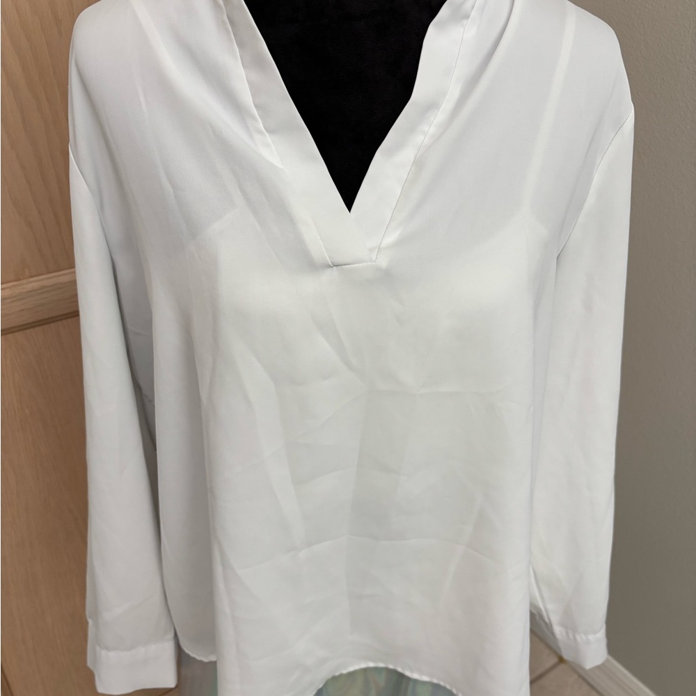 Elegant White Women's Top